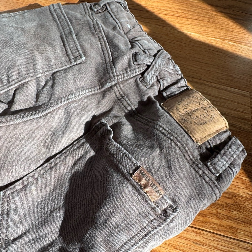 Zara Brown Slim Denim Jeans